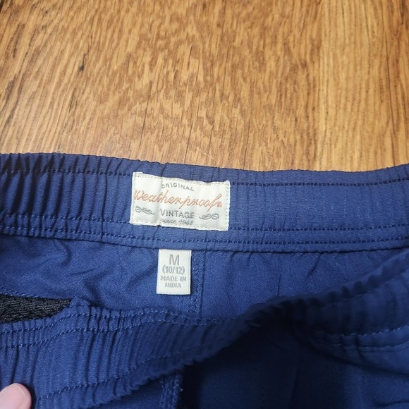 Weatherproof Vintage Boys Navy Blue Cargo Shorts Stretch Size M 10/12 G41 - Picture 3 of 6